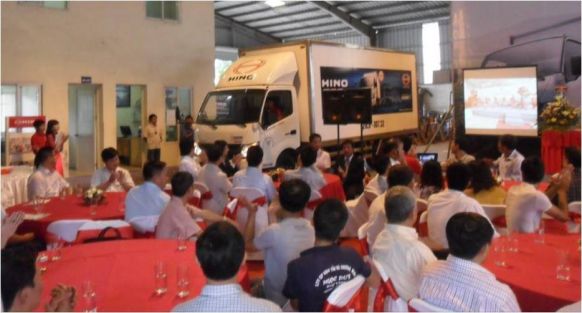 New Hino 300 series launching event of North Star (Hanoi)