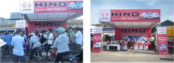 Hino Caravan 2014- Hành trình về Miền Trung