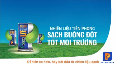 Petrolimex là Tập đoàn năng lượng đầu tiên phân phối nhiên liệu Điêzen 0,001S-V (EURO5) tại Việt Nam