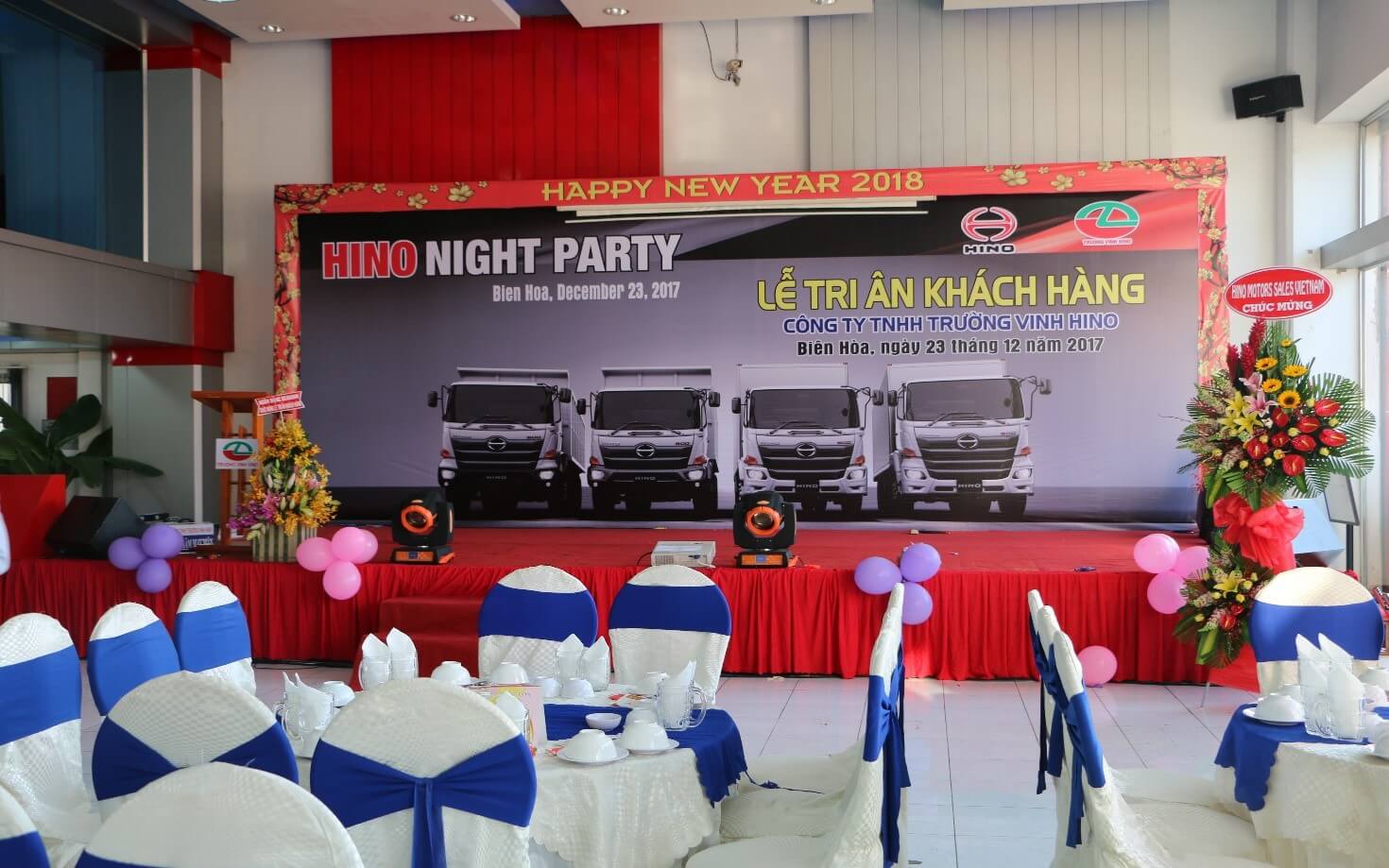 Customer Appreciation Event 2017 of Hino Truong Vinh – Dong Nai Branch