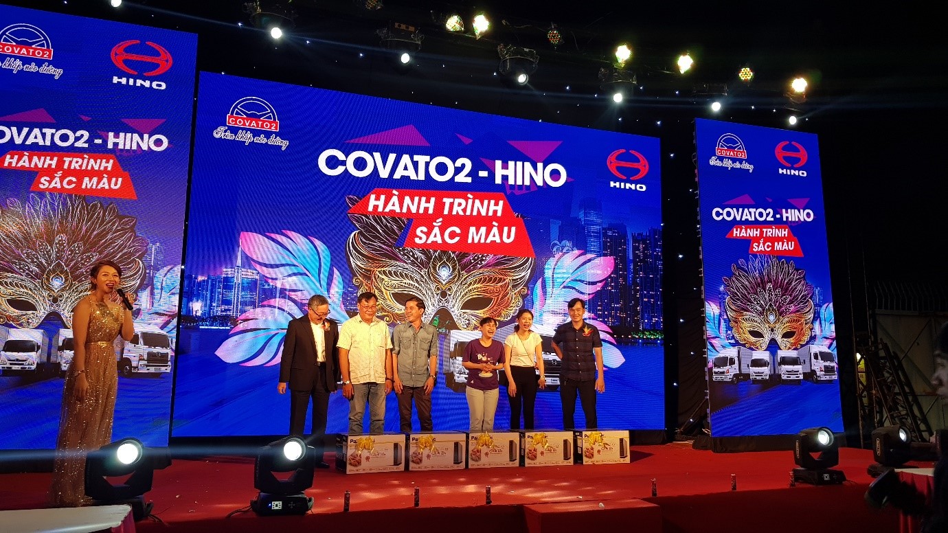 ĐẠI LÝ COVATO2 TỔ CHỨC ĐÊM TIỆC TRI ÂN KHÁCH HÀNG – HINO NIGHT