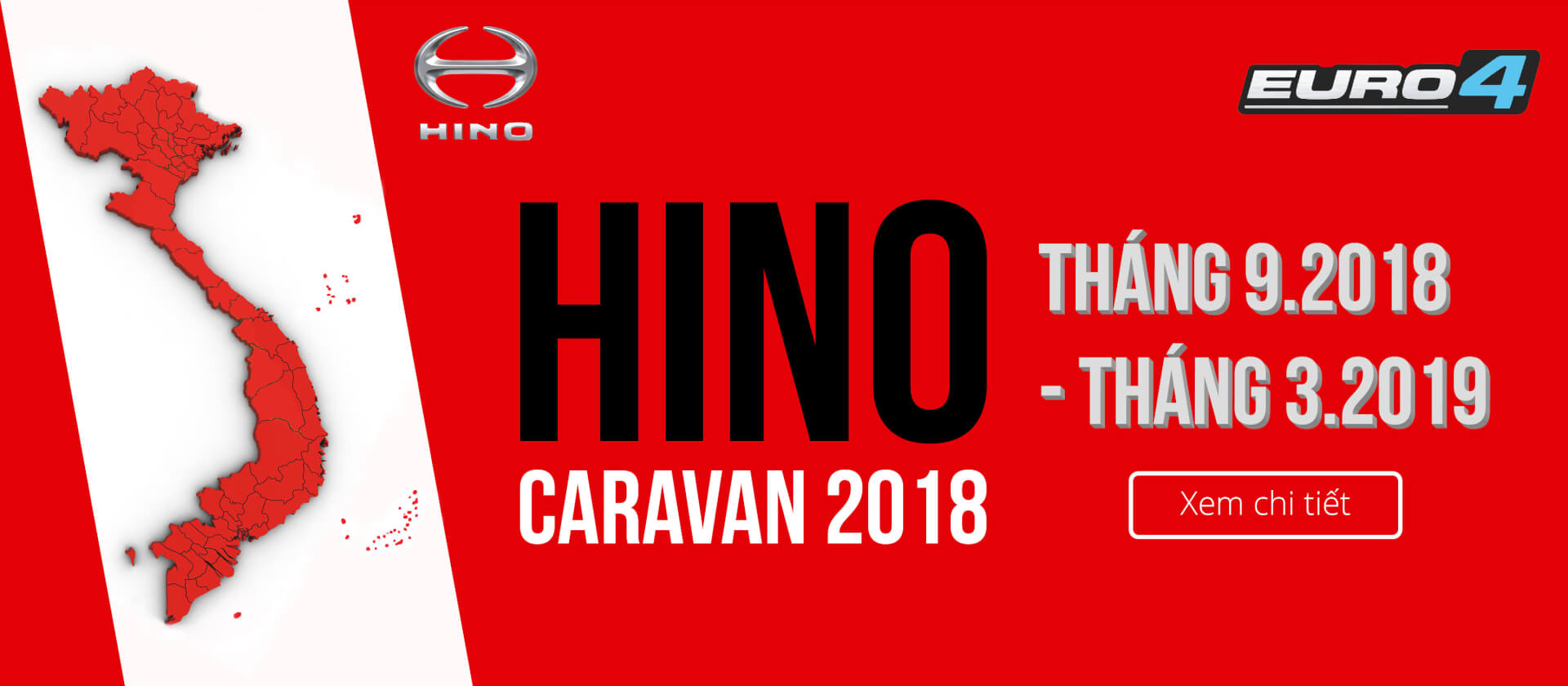 “Trải nghiệm xe tải Hino tiêu chuẩn Euro 4 &#8211; Hino Caravan 2018”