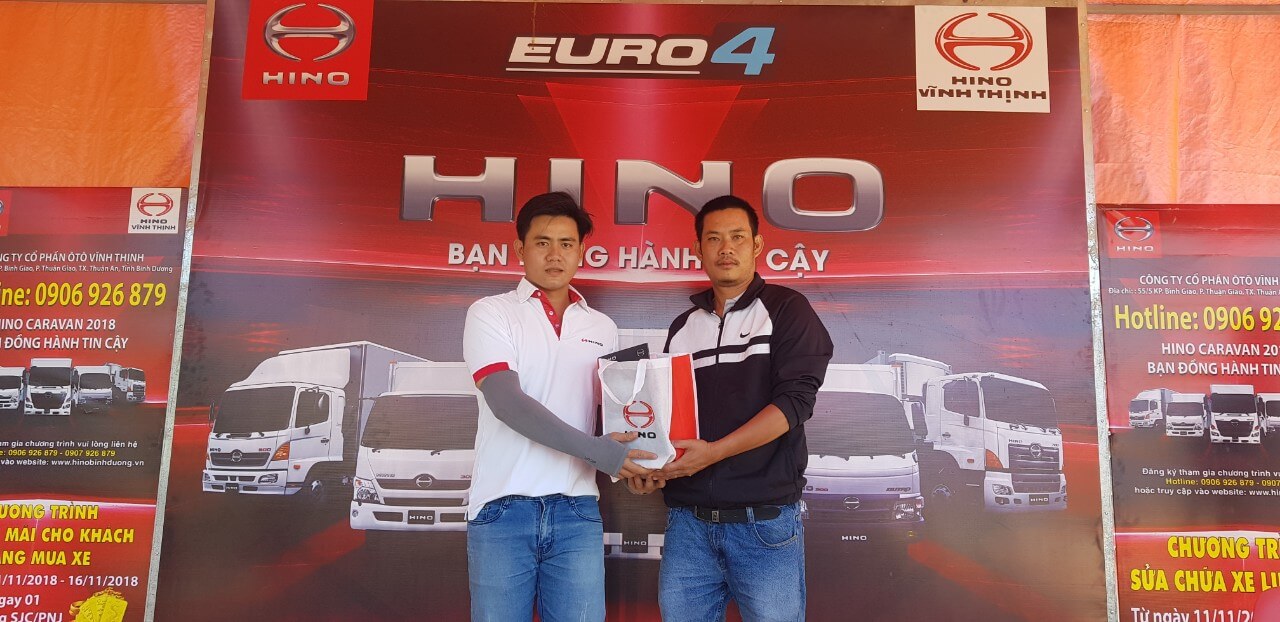 HINO CARAVAN 2018 – ĐẠI LÝ VĨNH THỊNH