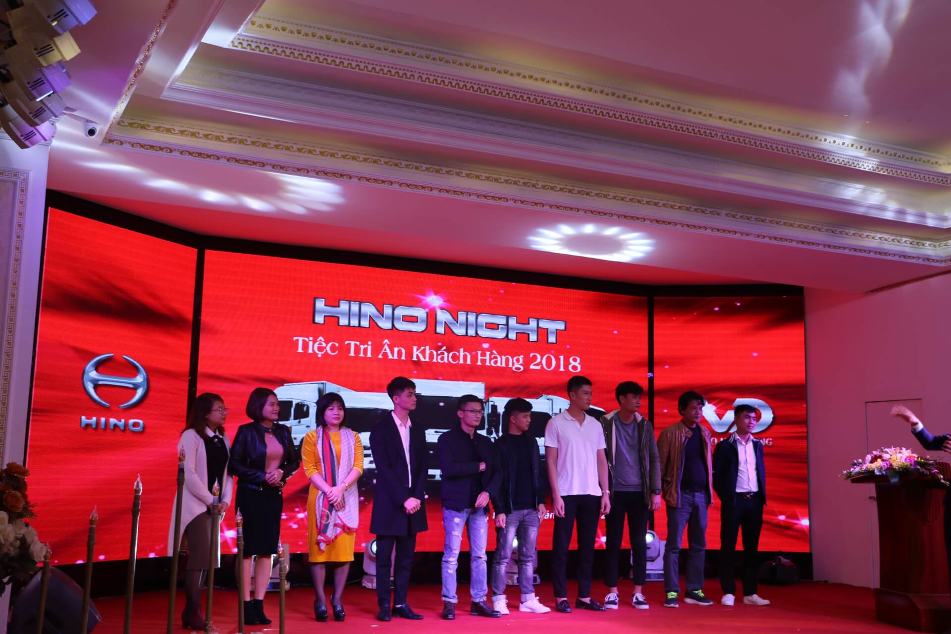 HINO NIGHT OF VIETDANG DEALER AT HANOI