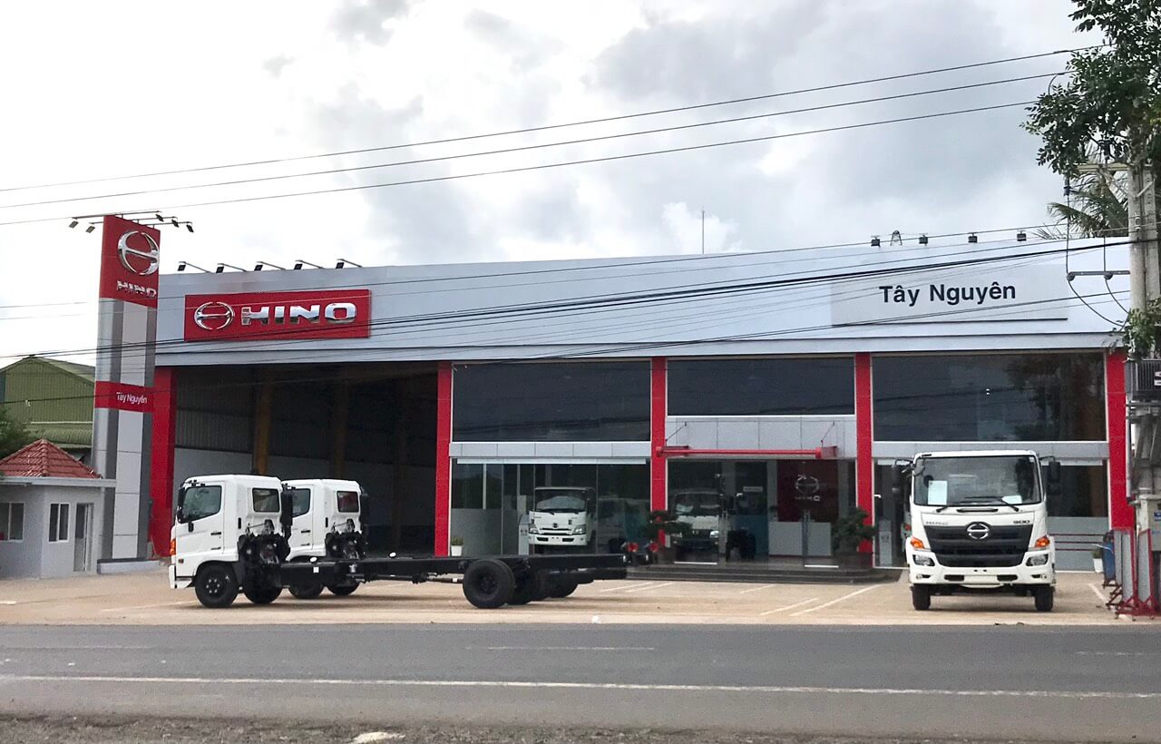 KHAI TRƯƠNG ĐẠI LÝ HINO TÂY NGUYÊN &#8211; SHOWROOM MỚI ĐẠT CHUẨN 3S CỦA HINO MOTORS VIỆT NAM