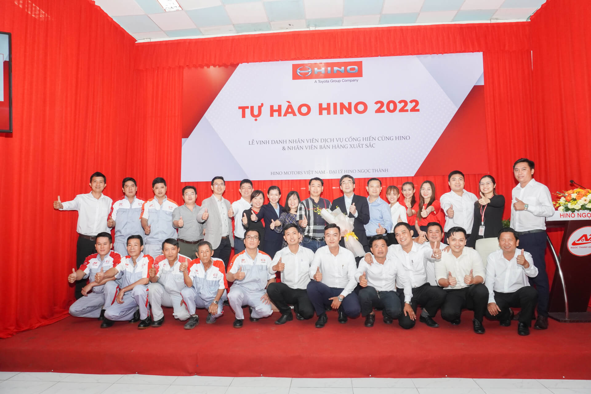 PROUD HINO 2022 – ANNUAL PROGRAM TO HONOR AND GRATITUDE HINO DEALER STAFF