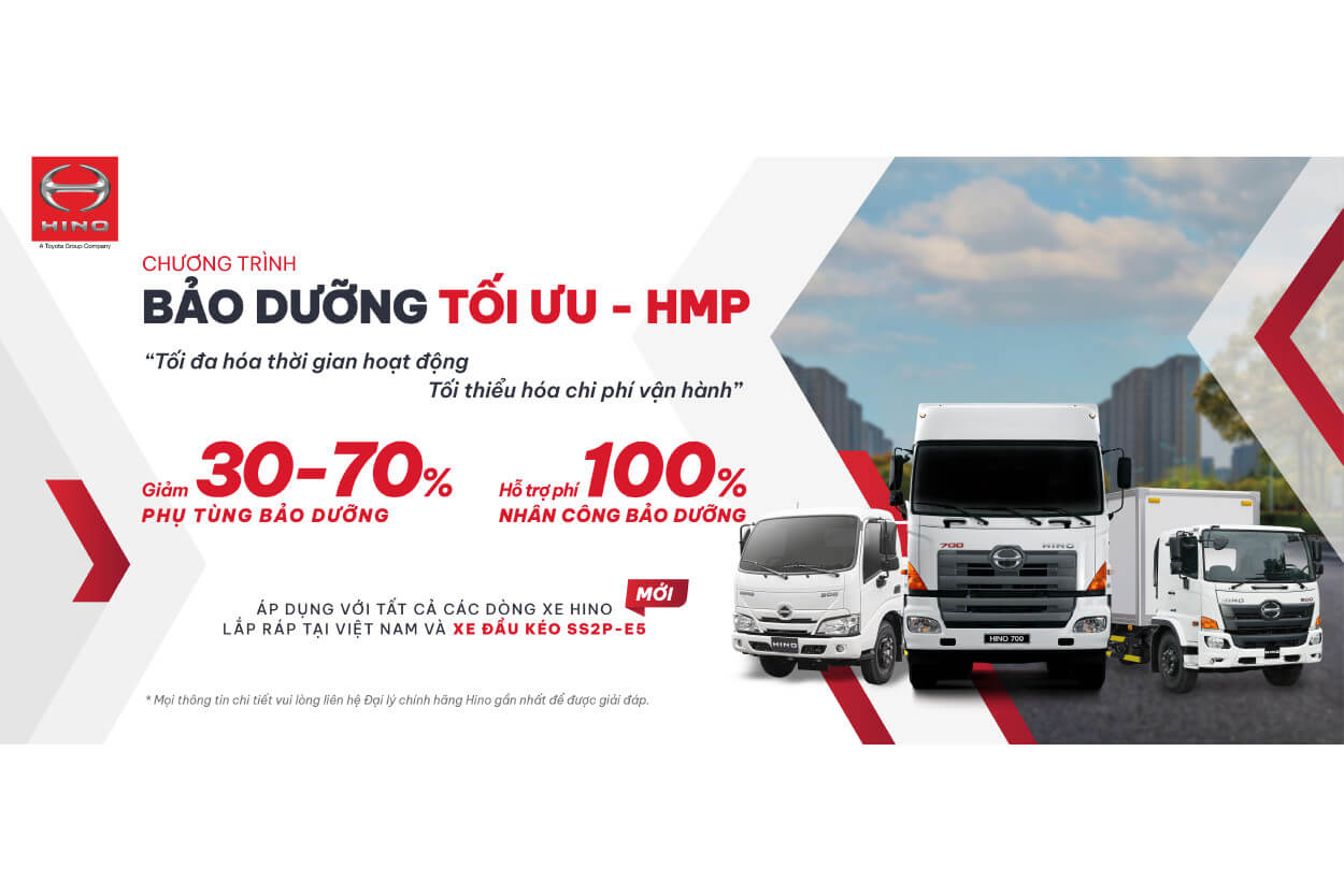 HINO MAINTENANCE PROMOTION PROGRAM HMP – FY22