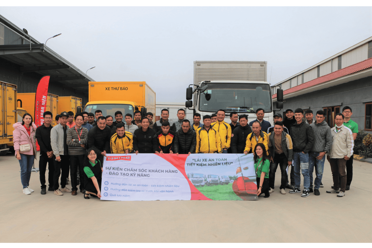 HINO’S TRAINING PROGRAM FOR SAFE DRIVING AND FUEL SAVING AT NHAT TIN INVESTMENT TRADING DEVELOPMENT JSC (NHAT TIN LOGISTICS)