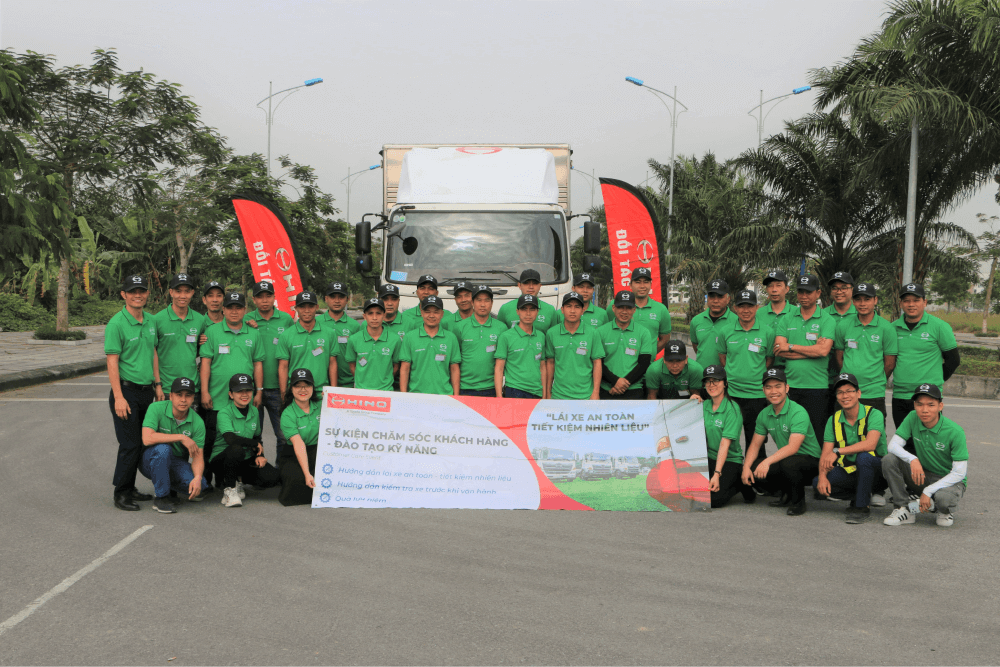 CHƯƠNG TRÌNH ĐÀO TẠO LÁI XE AN TOÀN &#038; TIẾT KIỆM NHIÊN LIỆU CỦA HINO TẠI HẢI PHÒNG NGÀY 23-24/12/2022