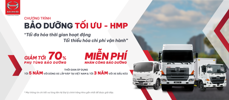 THÊM ƯU ĐÃI VỚI CHƯƠNG TRÌNH BẢO DƯỠNG TỐI ƯU HMP