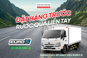 CHƯƠNG TRÌNH ƯU ĐÃI DÀNH CHO KHÁCH ĐẶT TRƯỚC XE XZU EURO 5