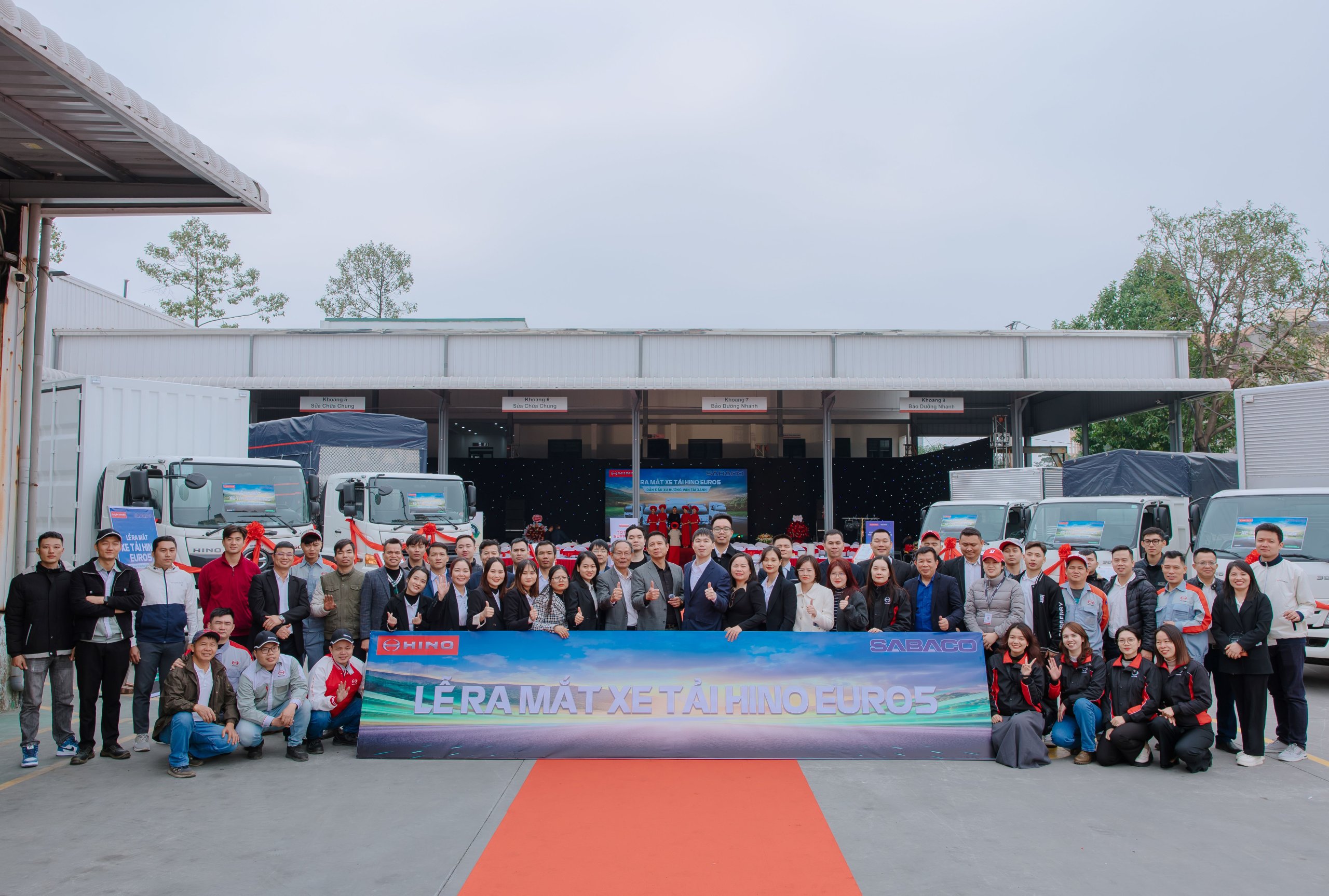 EVENT LAUNCHING HINO EURO5 AT SABACO HUNG YEN DEALER