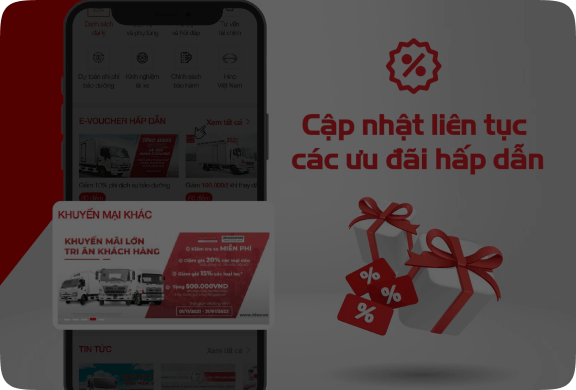 Cập nhật tin tức, khuyến mãi