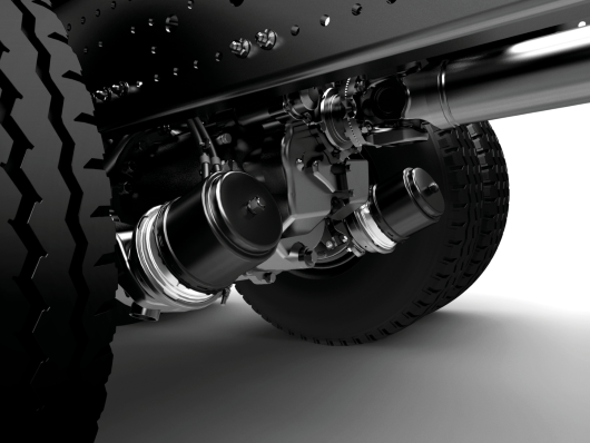 More safety with full air brake system