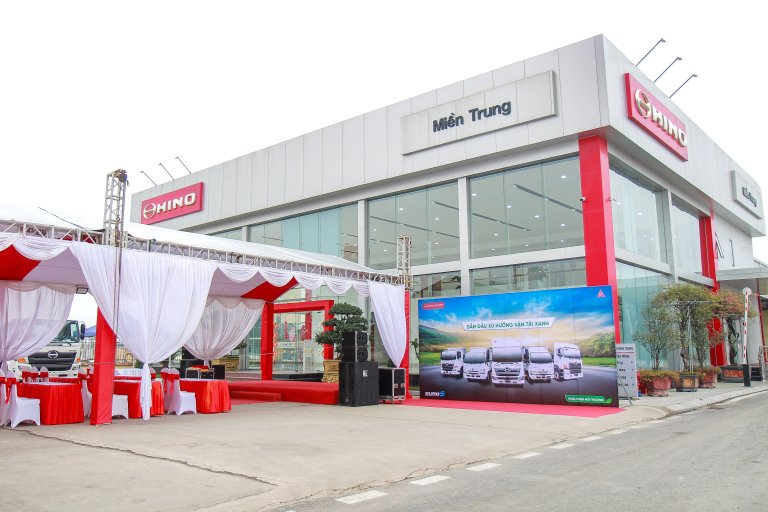 SỰ KIỆN RA MẮT XE HINO EURO5 TẠI ĐẠI LÝ HINO MIỀN TRUNG