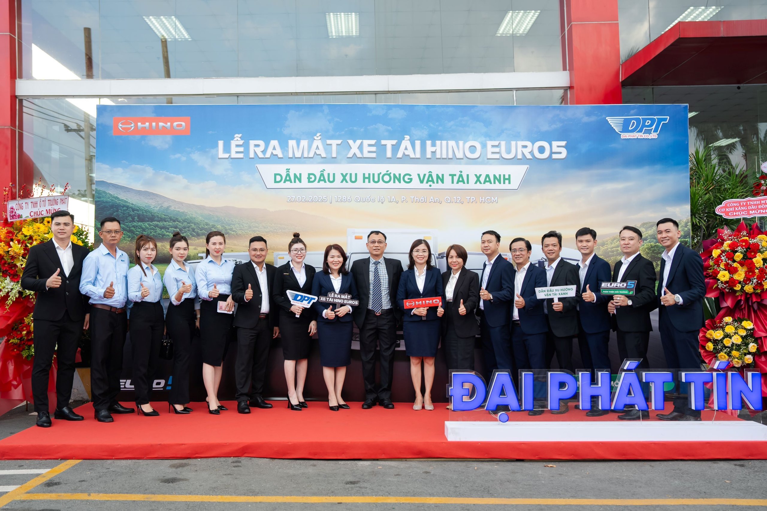 LAUNCH EVENT OF HINO EURO5 TRUCKS AT HINO DAI PHAT TIN DEALER