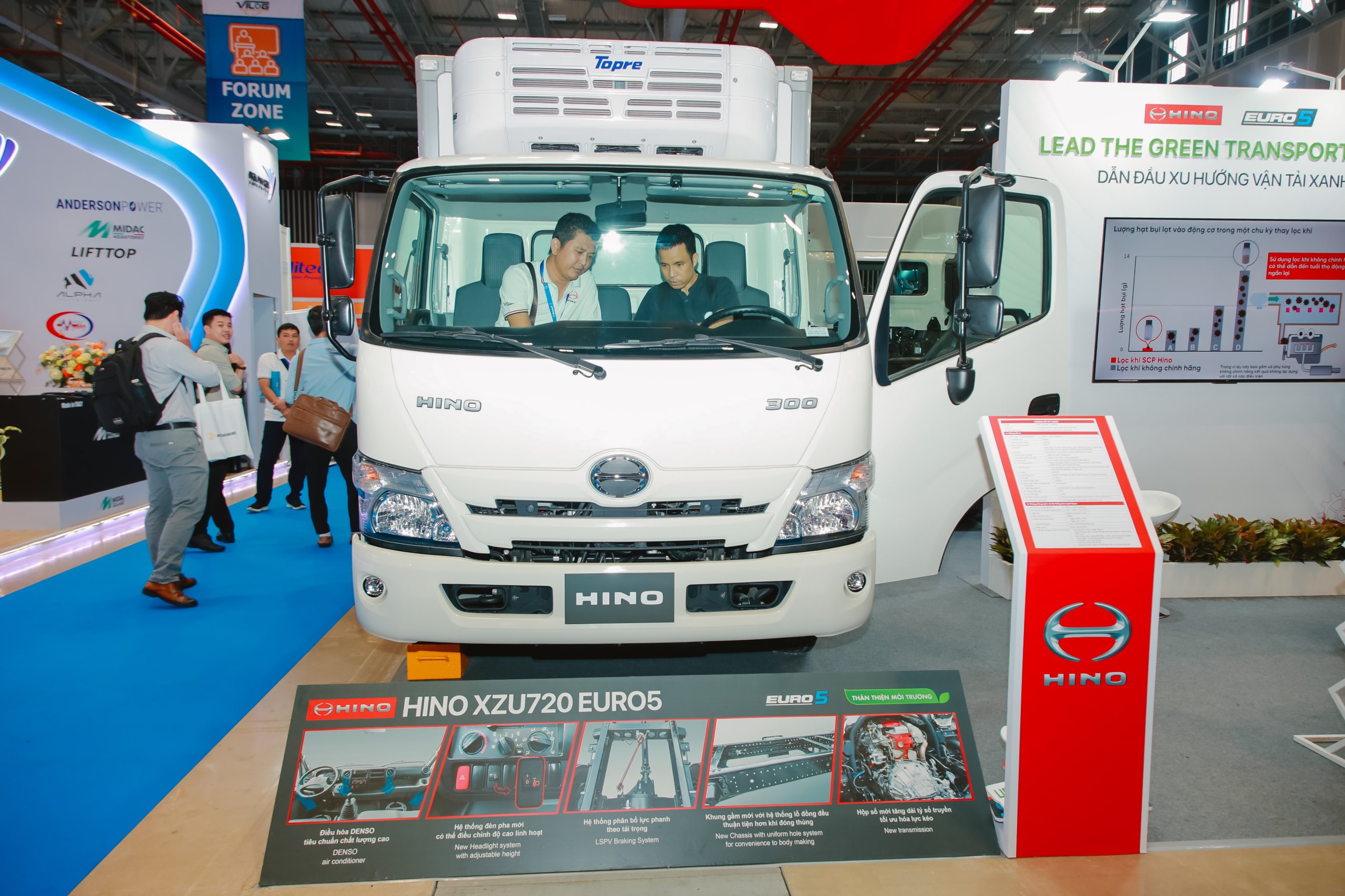 Khách hàng trải nghiệm Xe tải nhẹ Hino XZU720 Euro5