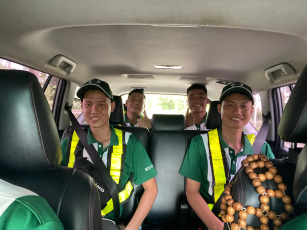 Experience the importance of wearing a seat belt.