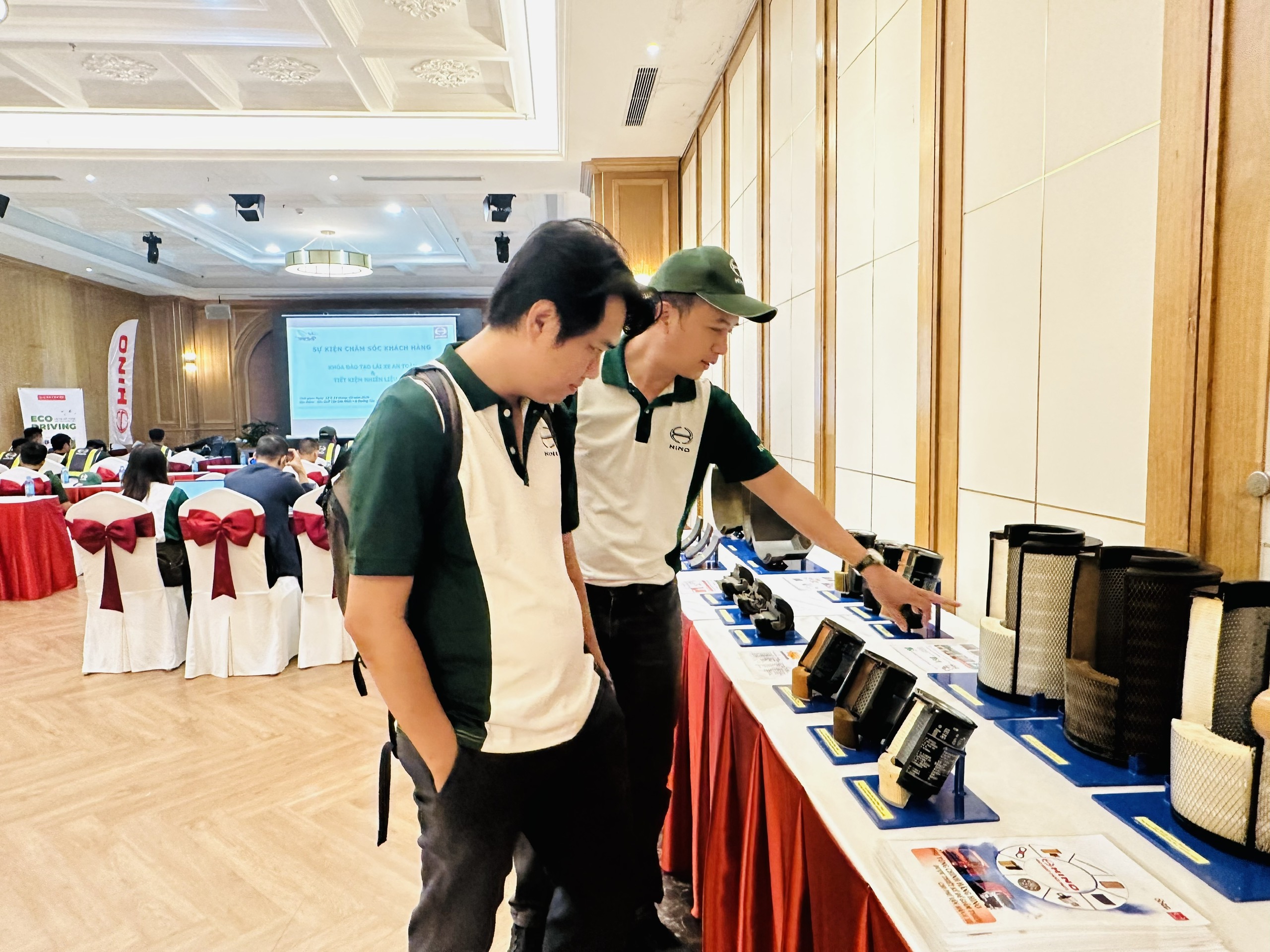 Introducing and answering questions about Hino Genuine Parts.