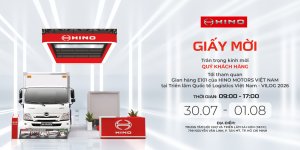 HINO MOTORS VIETNAM TO PARTICIPATE IN THE VIETNAM INTERNATIONAL LOGISTICS EXHIBITION – VILOG 2026