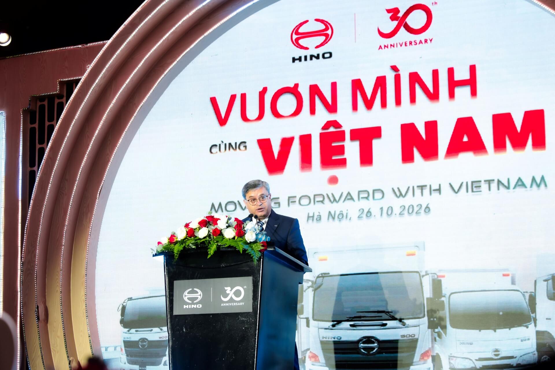 Ông Satyakam Arya – Chủ tịch kiêm Tổng Giám đốc Tập đoàn Hino Motors Nhật Bản